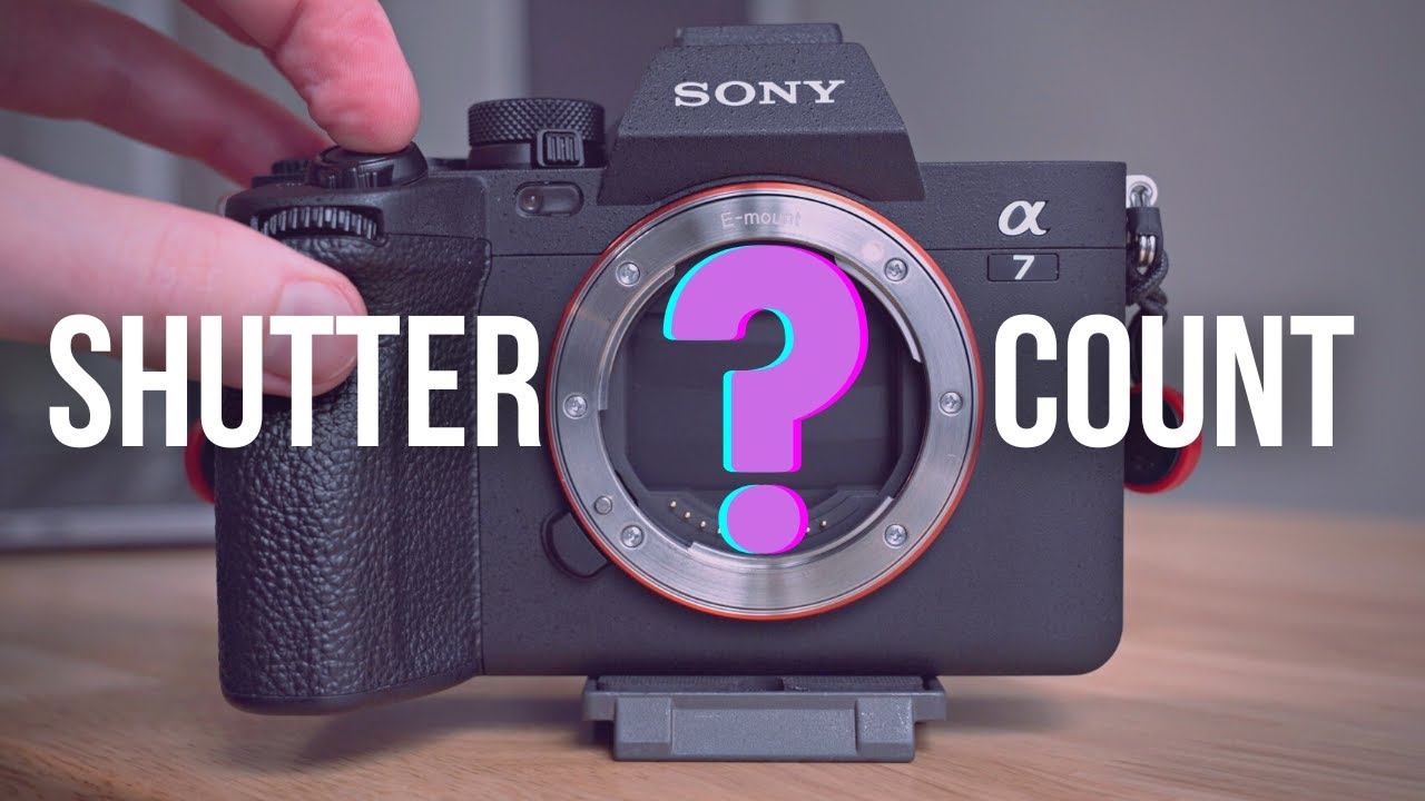How to Check the Shutter Count for the Sony A7II Digital Camera